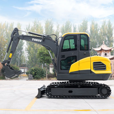 1400mm Wheel Base Small Digger Machine With 1820mm Min Tail Swing Radius