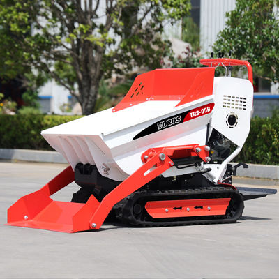 500-800KG Rubber Track Mini Dumper Diesel Engine Powered For Transportation