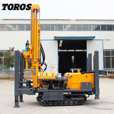 جودة  300mm Crawler Mounted Drill Rig Water Well Drilling Machine Easy Operation مصنع