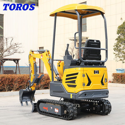 Customizable Roadworks One Ton Mini Excavator Machine CE Certification