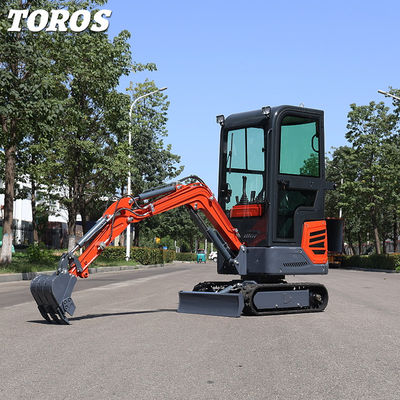 Lightweight Mini Crawler Excavator Max. Vertical Digging Depth 1655mm