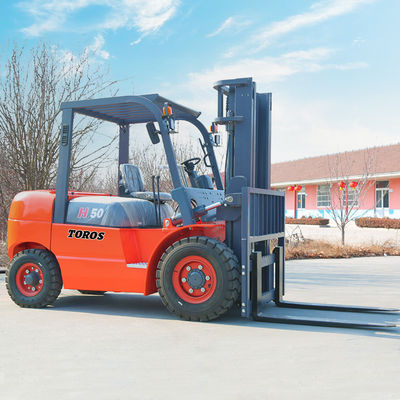 جودة  Heavy Lifting 2-3 Ton Diesel Forklift 3-4 Meters Overall Length مصنع