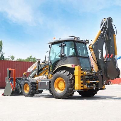 85 Kw compact Backhoe Loader Machine