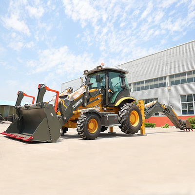 Multi Functional  Large Backhoe Loader Equipment 8300kg Total Weight