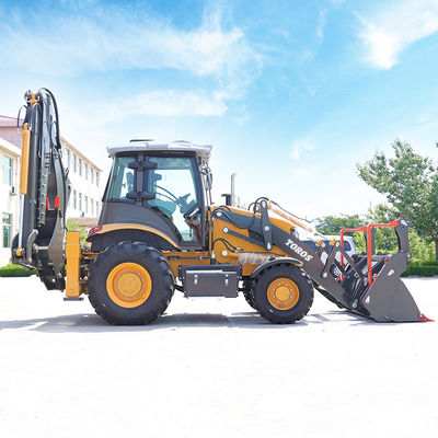 Large Capacity Construction Backhoe Loader Machine