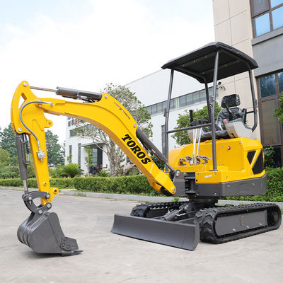 TE-20 Mini Excavator ,  2tons Track Machine with Reinforced Bucket，Suitable for both commercial and home use