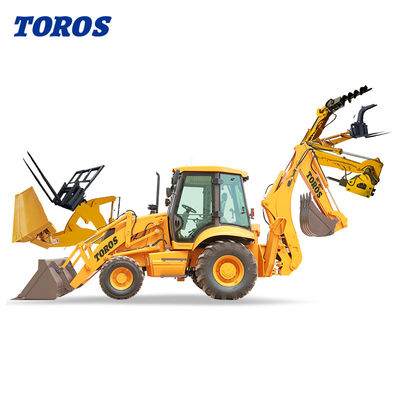 آلة TOROS متعددة الاستخدامات لتحميل الحفرة الصغيرة 1 طن 2 طن 3 طن