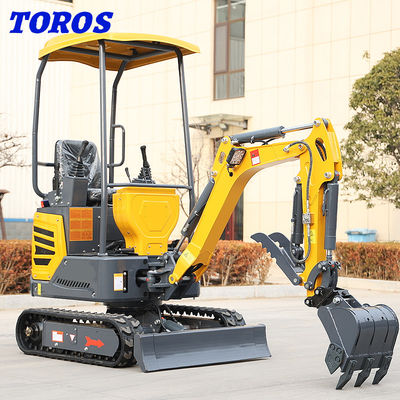 الحفرة الهيدروليكية الصغيرة الديزل مع الحفرة الحد الأقصى 2490mm