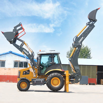 5800/7100mm ماكس حفر آلة تحميل الحفر الخلفي عالية الكفاءة