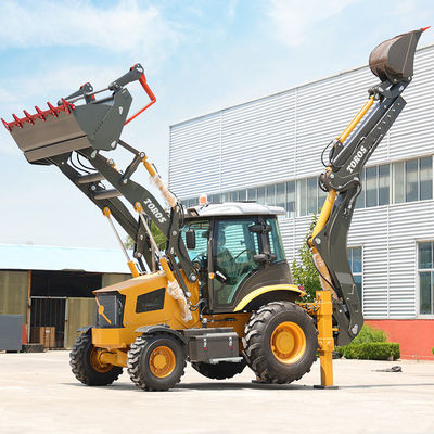 2500kg الحمولة الاسمية الوزن الثقيل الجهاز الحفر الخلفي للإنشاءات