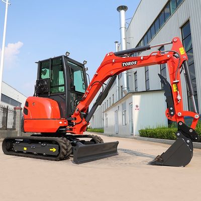توروس 3.5 طن الحفرة المصغرة مع Kubota محرك الحفرة المجهرية متعددة الوظائف