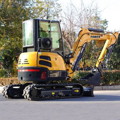 الحفرة الصغيرة 3.5 طن Kubota المحرك الحفرة الصغيرة CE EPA EURO5 الحفرة الصغيرة