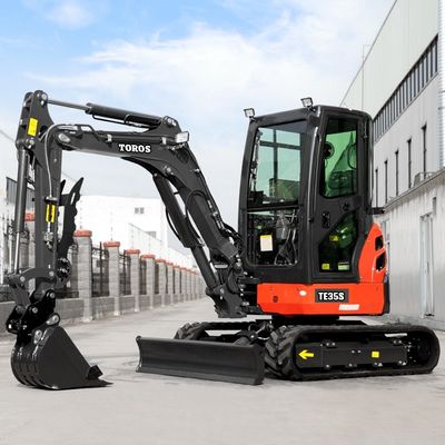 توروس 3.5 طن الحفرة المصغرة مع Kubota محرك الحفرة المجهرية متعددة الوظائف