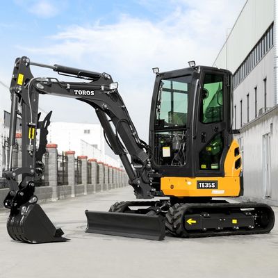 الحفرة الصغيرة 3.5 طن Kubota المحرك الحفرة الصغيرة CE EPA EURO5 الحفرة الصغيرة